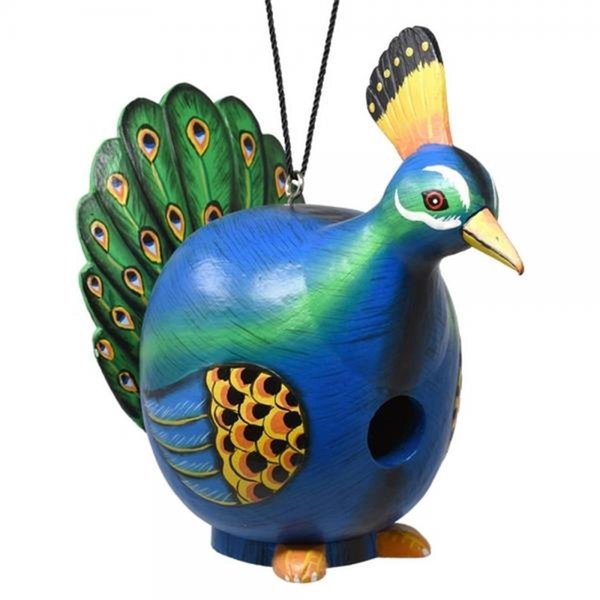 Bobbo Peacock Gordo-O Bird House SE3880228